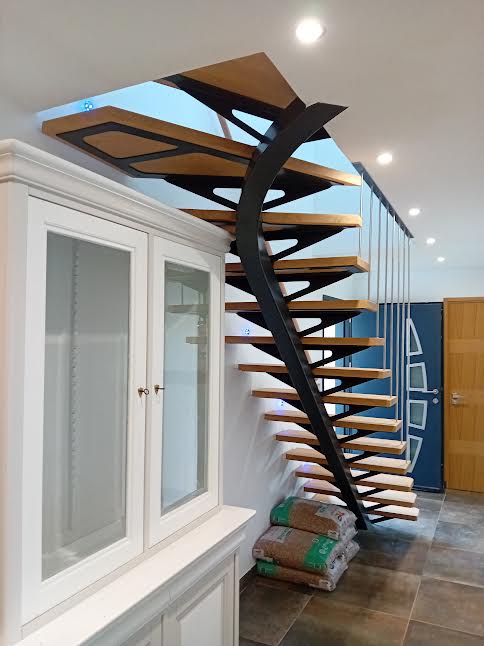 Andre Allain Metallerie Ferronnerie Pres De Quimper Escalier Feillant